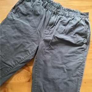 Men's Gray twill Pants